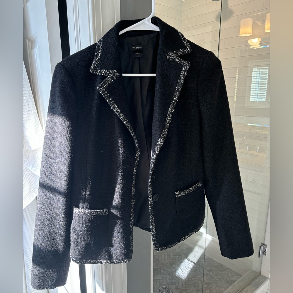 Ann Taylor Tweed Blazer